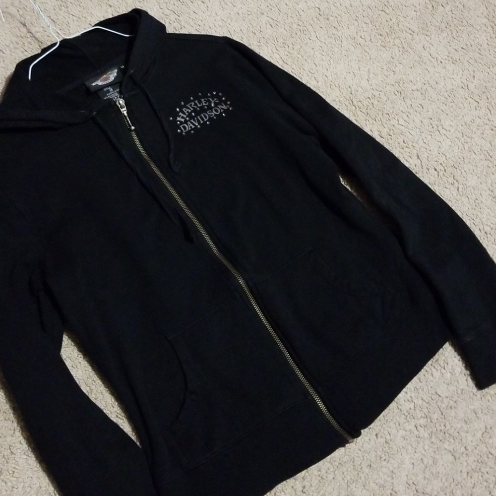 Harley Davidson skull sweatshirt